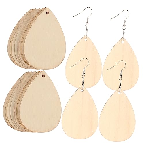 50 Stück Holz-ohrring-anhänger Diy Schmuckherstellungsset Unfertige Holzohrringe Charms Für Basteln 50 Stück Holz-ohrring-anhänger Diy Schmuckherstellungsset Unfertige Holzohrringe Charms Für Basteln von SEWOART