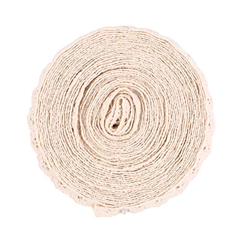 SEWOART 1 Rolle 10 Stickerei Spitze Weiß Kanten Stoffspitze Basteln Herstellung Hochzeit Baumwolle Für Welle Nähen Schnürsenkel Schleife Streifen Machen Spitzenband Baumwollfaden SEWOART 1 Rolle 10 Stickerei Spitze Weiß Kanten Stoffspitze Basteln Herstellung Hochzeit Baumwolle Für Welle Nähen Schnürsenkel Schleife Streifen Machen Spitzenband Baumwollfaden von SEWOART
