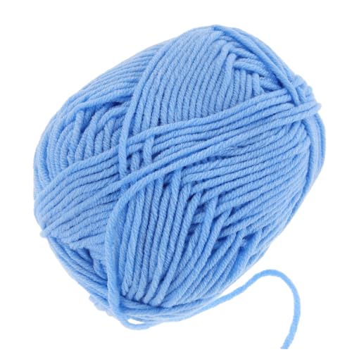 SEWOART 1 Rolle Baumwollgarn häkeln klobig Stricken vielfältig Anfänger handarbeit baumwollfaden handgemacht Strickgarn für den Haushalt professionelles Strickgarn Baumwolle Sky-blue SEWOART 1 Rolle Baumwollgarn häkeln klobig Stricken vielfältig Anfänger handarbeit baumwollfaden handgemacht Strickgarn für den Haushalt professionelles Strickgarn Baumwolle Sky-blue von SEWOART