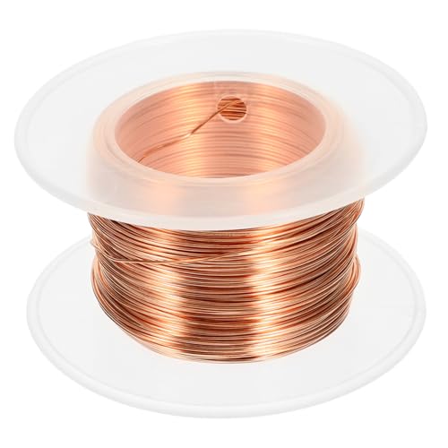 SEWOART 1 Rolle Kupferdraht Fuß Weicher Flexibler Schmuckdraht für Bastelarbeiten Elektroplattierung DIY Projekte und Wissenschaftliche Anwendungen Kupfer für Armbänder und Dekorationen SEWOART 1 Rolle Kupferdraht Fuß Weicher Flexibler Schmuckdraht für Bastelarbeiten Elektroplattierung DIY Projekte und Wissenschaftliche Anwendungen Kupfer für Armbänder und Dekorationen von SEWOART