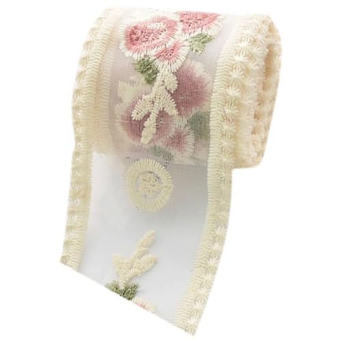 SEWOART 1 Rolle Lace Trim Stickerei Spitzenborte für Diy Haaraccessoires Kleidung und Dekorationen Vielseitig Einsetzbar Einfache Handhabung Leuchtende Farben Hochwertiges Material SEWOART 1 Rolle Lace Trim Stickerei Spitzenborte für Diy Haaraccessoires Kleidung und Dekorationen Vielseitig Einsetzbar Einfache Handhabung Leuchtende Farben Hochwertiges Material von SEWOART
