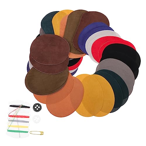 SEWOART 1 Satz Kleidung Accessoires Ellenbogen-Patches Stickereiflecken Kleiderflicken der Patch Stoff bügelei aufbügelflicken bügeln Pullover reparieren Flicken Hosenknieapplikation Vlies von SEWOART
