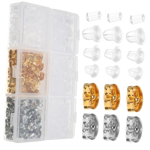 SEWOART 1 Schachtel Earring Backs Set Silikon Transparent Ohrstecker Stopper Komfortable Passform DIY Schmuckherstellung Zubehör für Ohrstecker Basteln Zubehör Vielseitig Kompatibel SEWOART 1 Schachtel Earring Backs Set Silikon Transparent Ohrstecker Stopper Komfortable Passform DIY Schmuckherstellung Zubehör für Ohrstecker Basteln Zubehör Vielseitig Kompatibel von SEWOART