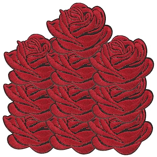 SEWOART 10 Stück Blumen Stickerei Aufnäher Zum Aufnähen Rosen Blumen Applikation Rosen Aufnäher Blumen Aufnäher Für Kleidung Künstliche Blumen Verzierungen Jeansjacke Aufnäher SEWOART 10 Stück Blumen Stickerei Aufnäher Zum Aufnähen Rosen Blumen Applikation Rosen Aufnäher Blumen Aufnäher Für Kleidung Künstliche Blumen Verzierungen Jeansjacke Aufnäher von SEWOART