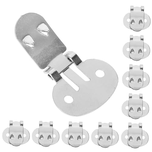 SEWOART 10 Stück Teiliges Flache Schuhclips Schuhschmuck DIY Schuhschnallen Vielseitig Verwendbar Leicht zu Befestigen für Schuhe Kleidung Haaraccessoires SEWOART 10 Stück Teiliges Flache Schuhclips Schuhschmuck DIY Schuhschnallen Vielseitig Verwendbar Leicht zu Befestigen für Schuhe Kleidung Haaraccessoires von SEWOART