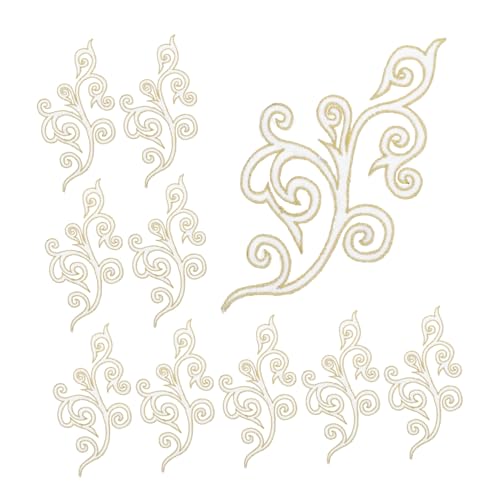 SEWOART 10 Stück Teiliges Stickerei Aufnäher mit Selbstklebend Bestickt mit Wolkenmuster Vielseitig für Hochzeitskleider Kostüme DIY Näharbeiten und Festliche Kleidung Geeignet SEWOART 10 Stück Teiliges Stickerei Aufnäher mit Selbstklebend Bestickt mit Wolkenmuster Vielseitig für Hochzeitskleider Kostüme DIY Näharbeiten und Festliche Kleidung Geeignet von SEWOART