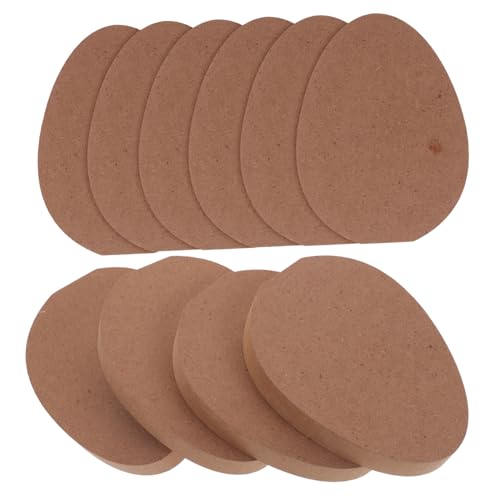 SEWOART 10 Stück Teiliges Unbemalter Holz Eier für Bastelarbeiten Ostern Holzscheiben für Dekoration für Diy Projekte SEWOART 10 Stück Teiliges Unbemalter Holz Eier für Bastelarbeiten Ostern Holzscheiben für Dekoration für Diy Projekte von SEWOART
