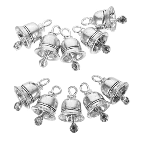 SEWOART 10 Stück Teiliges Vintage Glöckchen Anhänger aus Legierung Kleine Retro Glocken für Schmuckherstellung DIY Armbänder Schlüsselanhänger und Weihnachtsdeko Feine Verarbeitung SEWOART 10 Stück Teiliges Vintage Glöckchen Anhänger aus Legierung Kleine Retro Glocken für Schmuckherstellung DIY Armbänder Schlüsselanhänger und Weihnachtsdeko Feine Verarbeitung von SEWOART