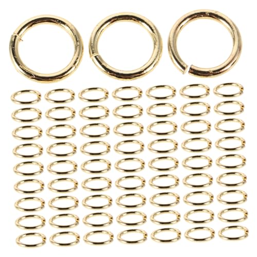 SEWOART 100 Biegeringe Zur Schmuckherstellung: Runde Verbindungsringe Für Selbstgemachte Halsketten Und Armbänder – Schmuckzubehör Für Bastelbegeisterte SEWOART 100 Biegeringe Zur Schmuckherstellung: Runde Verbindungsringe Für Selbstgemachte Halsketten Und Armbänder – Schmuckzubehör Für Bastelbegeisterte von SEWOART