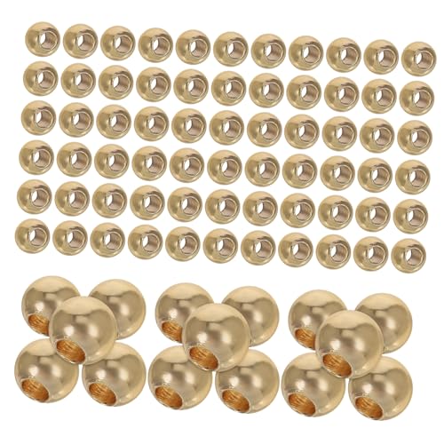 SEWOART 100 Stück Goldperlen Verpackungszubehör Kleine Runde Perlen Mini Goldperlen Kleine Perlen Für Armbänder Perlen Zur Herstellung Von Ohrringen Halsketten Perlen Zur SEWOART 100 Stück Goldperlen Verpackungszubehör Kleine Runde Perlen Mini Goldperlen Kleine Perlen Für Armbänder Perlen Zur Herstellung Von Ohrringen Halsketten Perlen Zur von SEWOART