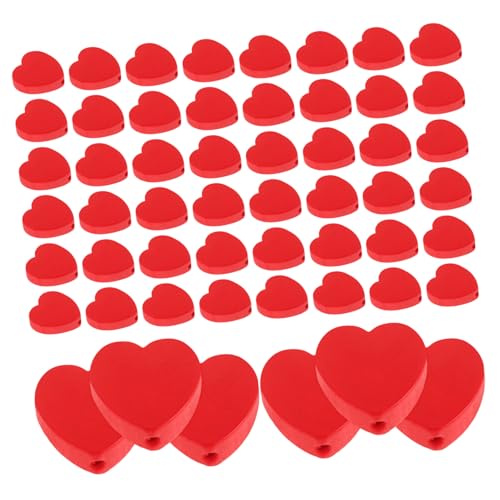 SEWOART 100 Stück Herz Holzperlen für DIY Schmuckherstellung Herzförmige Perlen für Valentinstag Rustikale Holzperlen für Armbänder und Dekorationen für Kreative Projekte SEWOART 100 Stück Herz Holzperlen für DIY Schmuckherstellung Herzförmige Perlen für Valentinstag Rustikale Holzperlen für Armbänder und Dekorationen für Kreative Projekte von SEWOART