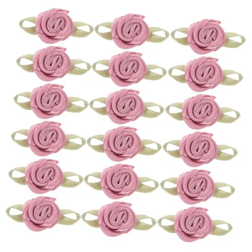 SEWOART 100 Stück Satinband Rosen mit Blättern Vintage Stoffblumen für DIY Basteln Handgefertigte Applikationen für Nähen und Hochzeitsdekoration Vielseitige Stoffrosen für Schmuck und SEWOART 100 Stück Satinband Rosen mit Blättern Vintage Stoffblumen für DIY Basteln Handgefertigte Applikationen für Nähen und Hochzeitsdekoration Vielseitige Stoffrosen für Schmuck und von SEWOART