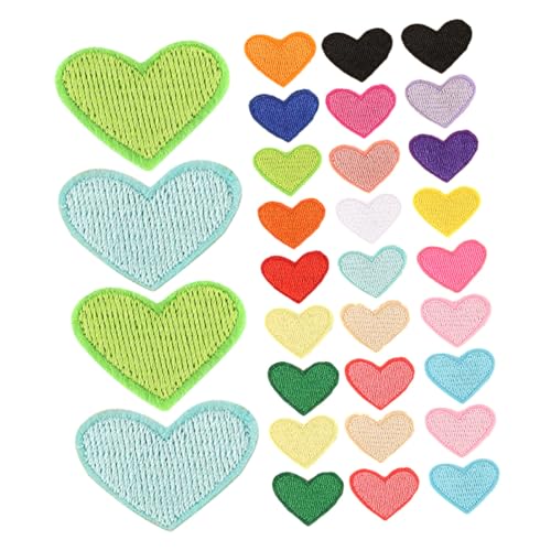SEWOART 100 Stück Teiliges Bunte Herz-patches zum Aufbügeln und Aufnähen Bestickte Stoff-applikationen für Kleidung Jacken Schuhe und Diy-dekoration Vielseitig und Strapazierfähig SEWOART 100 Stück Teiliges Bunte Herz-patches zum Aufbügeln und Aufnähen Bestickte Stoff-applikationen für Kleidung Jacken Schuhe und Diy-dekoration Vielseitig und Strapazierfähig von SEWOART