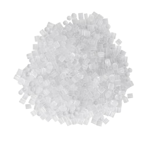 SEWOART 1000 Stück Teiliges Transparentes Ohrsteckerverschluss aus Kunststoff Allergisch Langlebig DIY Ohrstopper für Damen und Mädchen Schützende Ohrsteckerverschlüsse für Ohrschmuck SEWOART 1000 Stück Teiliges Transparentes Ohrsteckerverschluss aus Kunststoff Allergisch Langlebig DIY Ohrstopper für Damen und Mädchen Schützende Ohrsteckerverschlüsse für Ohrschmuck von SEWOART