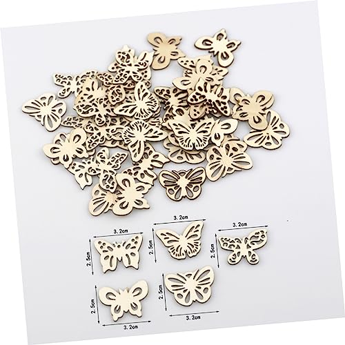 SEWOART 100Stücke Holzscheiben DIY Holzchips Hohler Form Unvollendete Holzverzierungen für Bastelarbeiten und Dekorationen für Scrapbooking und Kunstprojekte SEWOART 100Stücke Holzscheiben DIY Holzchips Hohler Form Unvollendete Holzverzierungen für Bastelarbeiten und Dekorationen für Scrapbooking und Kunstprojekte von SEWOART