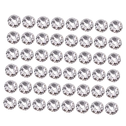 SEWOART 100Stücke Messingperlen Plattiert für Schmuckzubehör Runde Metallabstandshalter für DIY Armbänder und Ohrringe Bastelprojekte SEWOART 100Stücke Messingperlen Plattiert für Schmuckzubehör Runde Metallabstandshalter für DIY Armbänder und Ohrringe Bastelprojekte von SEWOART
