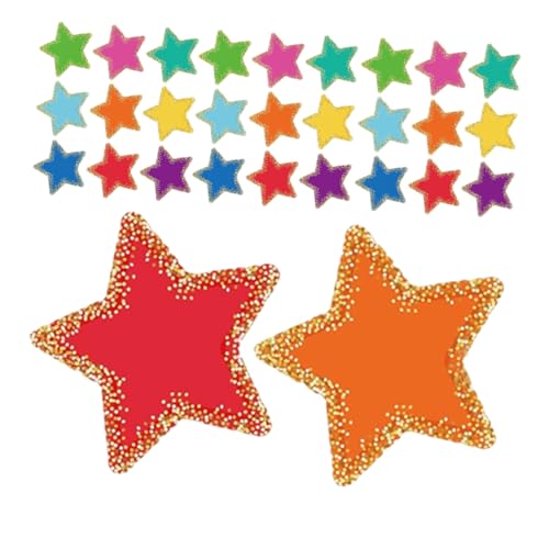 SEWOART 108 Blatt Teiliges Stern Ausschnitt Farbigem Karton mit Buntem Punktrand für Diy Bastelprojekte Pinnwanddekorationen und Klassenzimmer Beschreibbar mit Markern für Lehrer und SEWOART 108 Blatt Teiliges Stern Ausschnitt Farbigem Karton mit Buntem Punktrand für Diy Bastelprojekte Pinnwanddekorationen und Klassenzimmer Beschreibbar mit Markern für Lehrer und von SEWOART