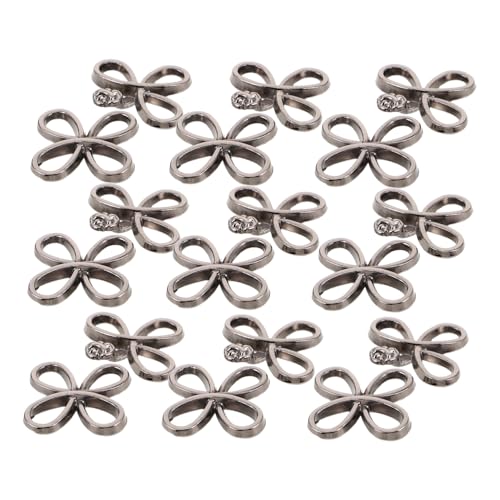 SEWOART 12 Paare Teiliges Vintage Metallknöpfe für Cheongsam Windjacken Retro Metallverschluss Langlebige Traditionelle Chinesische Stoffknöpfe für DIY Kleidung Cape Manteldekoration von SEWOART