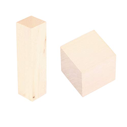 SEWOART 12 Stück Diy Holzblock Set Unbehandelt Quadratische und Rechteckige Holzwürfel für Kunstprojekte Basteln Dekoration und Handwerksbedarf SEWOART 12 Stück Diy Holzblock Set Unbehandelt Quadratische und Rechteckige Holzwürfel für Kunstprojekte Basteln Dekoration und Handwerksbedarf von SEWOART