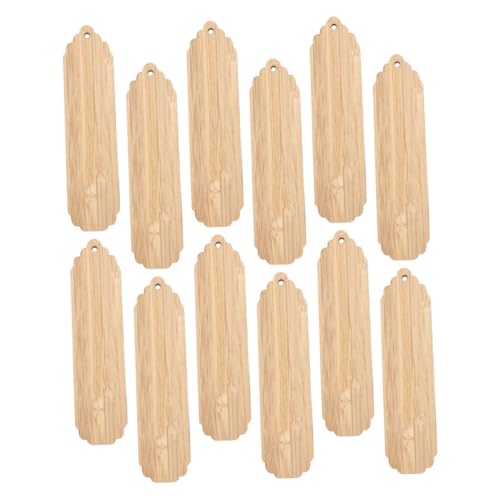 SEWOART 12 Stück Mini Holzetiketten Unbearbeitete Hängende Holz Tags mit Loch für Diy Bastelprojekte Buchzeichen Weihnachtsdekoration und Hochzeitsgeschenke SEWOART 12 Stück Mini Holzetiketten Unbearbeitete Hängende Holz Tags mit Loch für Diy Bastelprojekte Buchzeichen Weihnachtsdekoration und Hochzeitsgeschenke von SEWOART