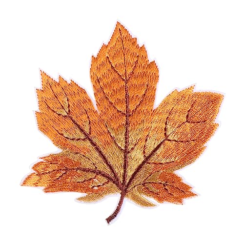 SEWOART 12 Stück Teiliges Bestickte Ahornblatt Aufnäher zum Aufbügeln Bügelfeste Herbst Applikationen Farbige Stoffflicken für DIY Kleidung und Handwerksdekoration SEWOART 12 Stück Teiliges Bestickte Ahornblatt Aufnäher zum Aufbügeln Bügelfeste Herbst Applikationen Farbige Stoffflicken für DIY Kleidung und Handwerksdekoration von SEWOART