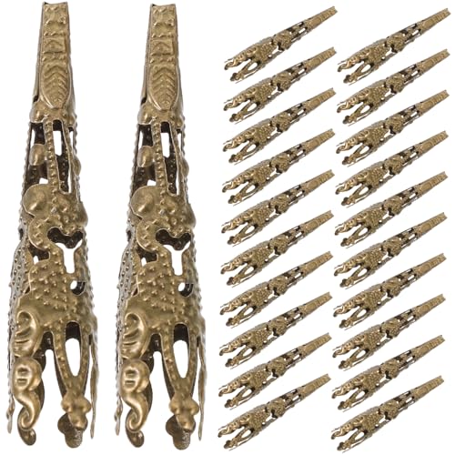 SEWOART 120 Stück Kegelperlenkappen für Schmuckherstellung Antikbronze Blütenperlenkappen für Armbänder und DIY Projekte und Vielseitig für Kreative Bastelideen SEWOART 120 Stück Kegelperlenkappen für Schmuckherstellung Antikbronze Blütenperlenkappen für Armbänder und DIY Projekte und Vielseitig für Kreative Bastelideen von SEWOART