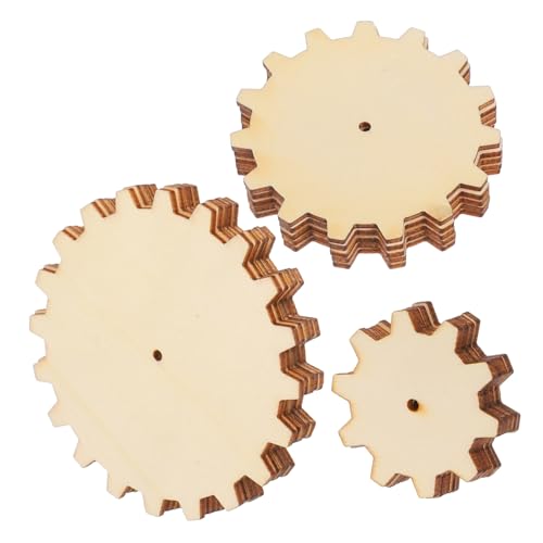 SEWOART 15 Stück Holz Gear Ausschnitte für Diy Bastelprojekte Unbehandelte Holzstücke für Malen und Kreativen Gestalten Vielseitige Holzspielzeuge für Unendliche Kreativität SEWOART 15 Stück Holz Gear Ausschnitte für Diy Bastelprojekte Unbehandelte Holzstücke für Malen und Kreativen Gestalten Vielseitige Holzspielzeuge für Unendliche Kreativität von SEWOART