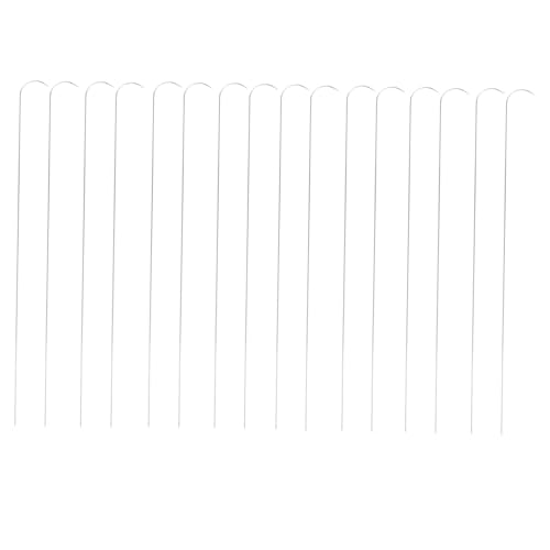 SEWOART 15 Stück Teiliges Gebogene Bead Needle mit Großem Öhr Ultradünn und Feinspitzig für Schmuckherstellung und Kristallperlen Vielseitig Einsetzbar für Armbänder Halsketten und von SEWOART
