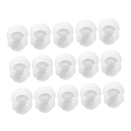 SEWOART 15 Stück Teiliges Silikon Skull Schmuck Gussform Flexible und Langlebige DIY Epoxidharz Anhänger Formen für Ohrringe Kerzen Wachs Halloween Bastelprojekte SEWOART 15 Stück Teiliges Silikon Skull Schmuck Gussform Flexible und Langlebige DIY Epoxidharz Anhänger Formen für Ohrringe Kerzen Wachs Halloween Bastelprojekte von SEWOART