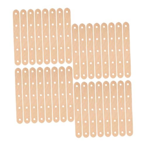 SEWOART 150 Stück DIY Holzstäbe mit Löchern Unbehandelte Eisstiele aus Holz Vielseitig für Bastelprojekte Modellbau Kreative Handarbeiten für Bastelliebhaber und DIY Enthusiasten SEWOART 150 Stück DIY Holzstäbe mit Löchern Unbehandelte Eisstiele aus Holz Vielseitig für Bastelprojekte Modellbau Kreative Handarbeiten für Bastelliebhaber und DIY Enthusiasten von SEWOART