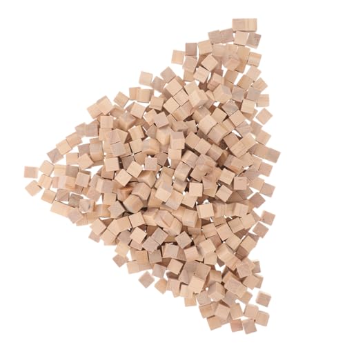 SEWOART 1500 Stück Unlackierte Holzbausteine Quadratische Holzklötzchen für Kreative DIY Projekte Geeignet für Frühe Bildung und Bastelarbeiten Robust und Langlebig SEWOART 1500 Stück Unlackierte Holzbausteine Quadratische Holzklötzchen für Kreative DIY Projekte Geeignet für Frühe Bildung und Bastelarbeiten Robust und Langlebig von SEWOART