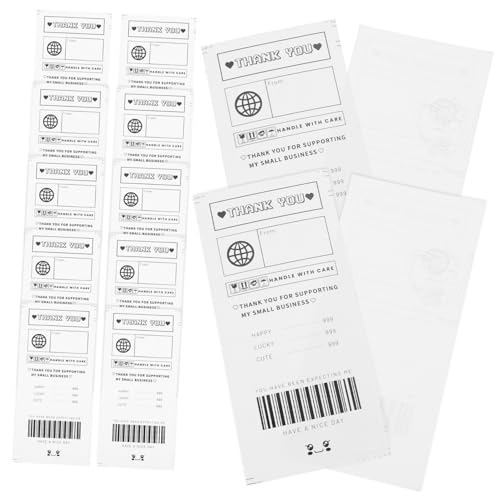 SEWOART 150Stücke Langlebige Geschenkboxaufkleber Selbstklebende Etiketten Für Geschenkverpackungen Rechteckige Packungsaufkleber Für Verschiedene Anlässe von SEWOART