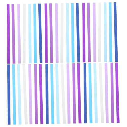 SEWOART 1560 Stück Teiliges Origami-Stern-Papierstreifen Doppelseitige Bunte Papierstreifen Japanisches Faltpapier für DIY Basteln Dekorative Sternfaltung für Heimdeko und Fotorequisiten von SEWOART