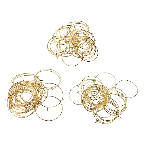 SEWOART 180 Stück Teiliges DIY Schmuckset mit Goldfarbenen Ohrringringen Leichte Glatte Creolen für Individuelles Basteln von Ohrschmuck Vielseitig für Perlen und Charms Geeignet SEWOART 180 Stück Teiliges DIY Schmuckset mit Goldfarbenen Ohrringringen Leichte Glatte Creolen für Individuelles Basteln von Ohrschmuck Vielseitig für Perlen und Charms Geeignet von SEWOART
