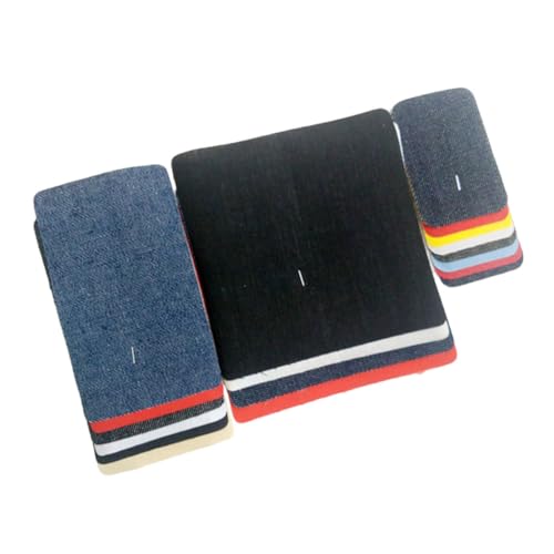 SEWOART 18Stücke Denim Patches Aufbügelflicken Für Kleidung Jeans Taschen Mehr DIY Applikationen Für Reparatur Dekoration Einfach Zu Verwenden Für Hand Und Maschinennaht SEWOART 18Stücke Denim Patches Aufbügelflicken Für Kleidung Jeans Taschen Mehr DIY Applikationen Für Reparatur Dekoration Einfach Zu Verwenden Für Hand Und Maschinennaht von SEWOART
