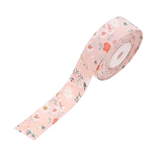 SEWOART 1Rolle Blumenmuster Geschenkband Multifunktionales Haarband Dekoband für DIY Projekte Hochzeitsdekoration Geschenkverpackung und Haarschmuck Elegantes von SEWOART