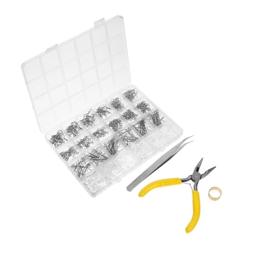SEWOART 1Satz DIY Ohrring Zubehör mit Ohrringhaken Geeignet für Kreative Schmuckgestaltung Leicht und Langlebig für Anfänger und Bastelbegeisterte von SEWOART
