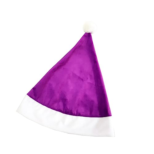 SEWOART 1Stk Weihnachtsmütze Weihnachtsbeleuchtung im Freien Glänzend gestreifter Bühnenpartyhut Weihnachtsdekoration Plüsch Figur Kappe für weihnachtsgeschenk Violett SEWOART 1Stk Weihnachtsmütze Weihnachtsbeleuchtung im Freien Glänzend gestreifter Bühnenpartyhut Weihnachtsdekoration Plüsch Figur Kappe für weihnachtsgeschenk Violett von SEWOART
