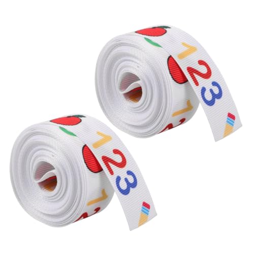 SEWOART 2 Rollen Schulanfangsband Ripsband Breit Lang Robustes Grosgrain und Satinband für Kreative Bastelprojekte Geschenkverpackung Haaraccessoires und Kindergarten Dekorationen SEWOART 2 Rollen Schulanfangsband Ripsband Breit Lang Robustes Grosgrain und Satinband für Kreative Bastelprojekte Geschenkverpackung Haaraccessoires und Kindergarten Dekorationen von SEWOART