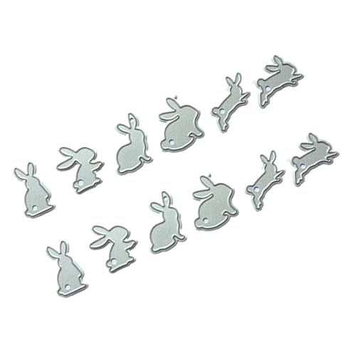 SEWOART 2 Sätze 12 Stücke Stanzmodell Schneideschablone für Scrapbooking Schneideschablone für Grußkarten Stanzformen für die Kartenherstellung Stanzteile für die Kartenherstellung Hase SEWOART 2 Sätze 12 Stücke Stanzmodell Schneideschablone für Scrapbooking Schneideschablone für Grußkarten Stanzformen für die Kartenherstellung Stanzteile für die Kartenherstellung Hase von SEWOART