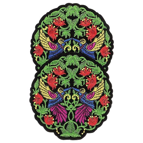 SEWOART 2 Stck. Aufnäher Für Kleidung Nähen Patch Für Flecken Kleiderflicken Für Löcher Dekorativer Aufnäher Stickerei Diy-aufnäher Zum Aufnähen Kleidungsdekor-patch Patch Aufnähen Stoff von SEWOART