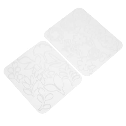 SEWOART 2 Stück Teiliges Silikon Schmuckformen für Epoxidharz Präzise Blumen und Blattmotive Vielseitig für DIY Ohrringe und Anhänger Kompatibel mit Harz und Metallakzenten für Kreative SEWOART 2 Stück Teiliges Silikon Schmuckformen für Epoxidharz Präzise Blumen und Blattmotive Vielseitig für DIY Ohrringe und Anhänger Kompatibel mit Harz und Metallakzenten für Kreative von SEWOART