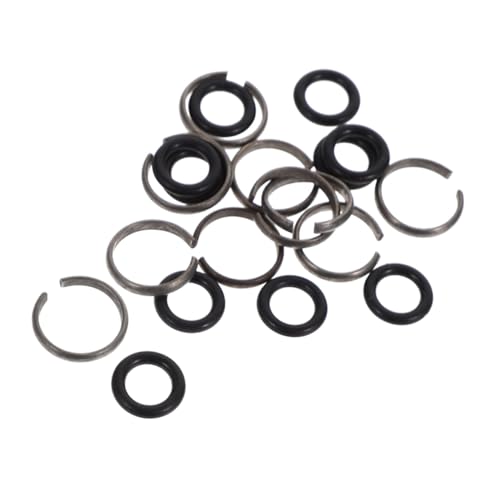 SEWOART 20 Sätze Teiliges Schlagschrauber Sicherungsringe mit O ring Robuste Reibringe aus Eisen und Gummi Kompatibel mit Steckschlüsseln und Schlagschrauber zubehör Tragbar und Langlebig SEWOART 20 Sätze Teiliges Schlagschrauber Sicherungsringe mit O ring Robuste Reibringe aus Eisen und Gummi Kompatibel mit Steckschlüsseln und Schlagschrauber zubehör Tragbar und Langlebig von SEWOART