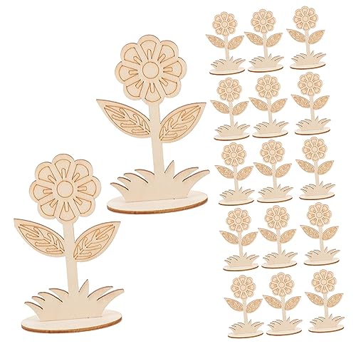 SEWOART 20 Stück DIY Holzblumen Bastelset Holzblumen Anlage Leinwände zum Malen Jahrhundert Fälschung Miniatur Planke Holzblumenverzierung Blumenscheibendekor unvollendete Blume hölzern SEWOART 20 Stück DIY Holzblumen Bastelset Holzblumen Anlage Leinwände zum Malen Jahrhundert Fälschung Miniatur Planke Holzblumenverzierung Blumenscheibendekor unvollendete Blume hölzern von SEWOART