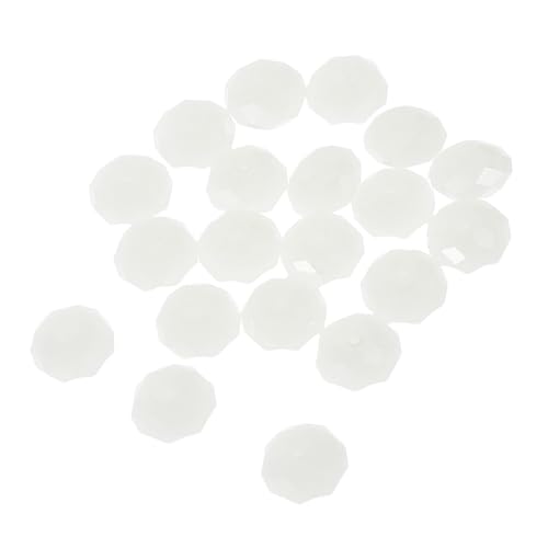 SEWOART 20 Stück Kristallperlen Sonnenfängerperlen Perlen für Armbänder Bastelperlen mit Löchern Kristall für die Schmuckherstellung Kristall-Armbandperle Perlen für Schmuck Beige SEWOART 20 Stück Kristallperlen Sonnenfängerperlen Perlen für Armbänder Bastelperlen mit Löchern Kristall für die Schmuckherstellung Kristall-Armbandperle Perlen für Schmuck Beige von SEWOART