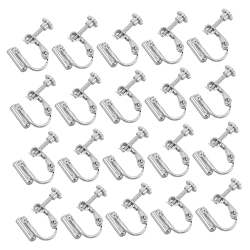 SEWOART 20 Stück Ohrclip Umwandler für Schmuckherstellung DIY Clip Ohrringe Piercing Erforderlich Vielseitig Kompatibel mit Verschiedenen Ohrring Designs Strapazierfähigem Gefertigt SEWOART 20 Stück Ohrclip Umwandler für Schmuckherstellung DIY Clip Ohrringe Piercing Erforderlich Vielseitig Kompatibel mit Verschiedenen Ohrring Designs Strapazierfähigem Gefertigt von SEWOART