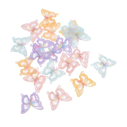 SEWOART 20 Stück Teiliges Doppellagiges Schmetterling-stickerei- Farbenfrohe Organza-applikationen Langlebige Verblassungsresistente Diy-bügelaufnäher für Kleidung Hochzeit Schuhe Taschen SEWOART 20 Stück Teiliges Doppellagiges Schmetterling-stickerei- Farbenfrohe Organza-applikationen Langlebige Verblassungsresistente Diy-bügelaufnäher für Kleidung Hochzeit Schuhe Taschen von SEWOART