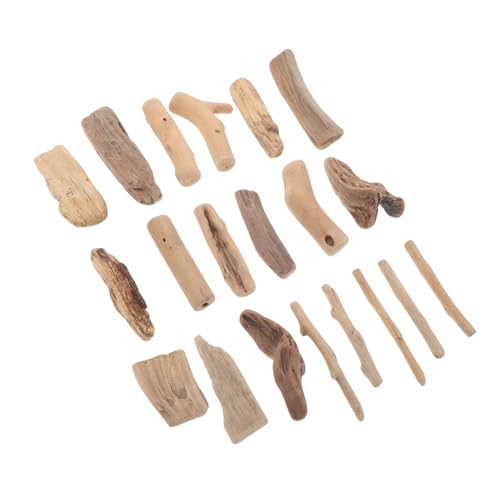 SEWOART 20 Stück Teiliges Driftwood Dekorationsset Natürlichem für Diy Bastelprojekte und Stilvolle Wohn Sowie Gartendekorationen SEWOART 20 Stück Teiliges Driftwood Dekorationsset Natürlichem für Diy Bastelprojekte und Stilvolle Wohn Sowie Gartendekorationen von SEWOART
