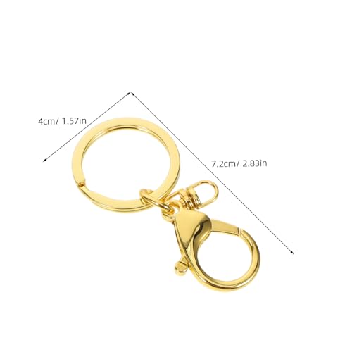 SEWOART 20 Stück Teiliges Metall Karabinerverschlüsse mit Drehclip in Roségold Gold Dunkelgrau Silber Langlebige Schmuckverschlüsse für DIY Basteln Taschenanhänger Autoschlüssel Anhänger SEWOART 20 Stück Teiliges Metall Karabinerverschlüsse mit Drehclip in Roségold Gold Dunkelgrau Silber Langlebige Schmuckverschlüsse für DIY Basteln Taschenanhänger Autoschlüssel Anhänger von SEWOART