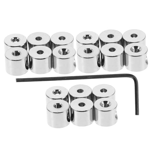 SEWOART 20 Stück Teiliges Metall Pin Backs mit Schraubgewinde und Schraubenschlüssel Sicheres Verriegelungsdesign für DIY Schmuckherstellung Langlebige Broschen Anstecker-verschlüsse von SEWOART
